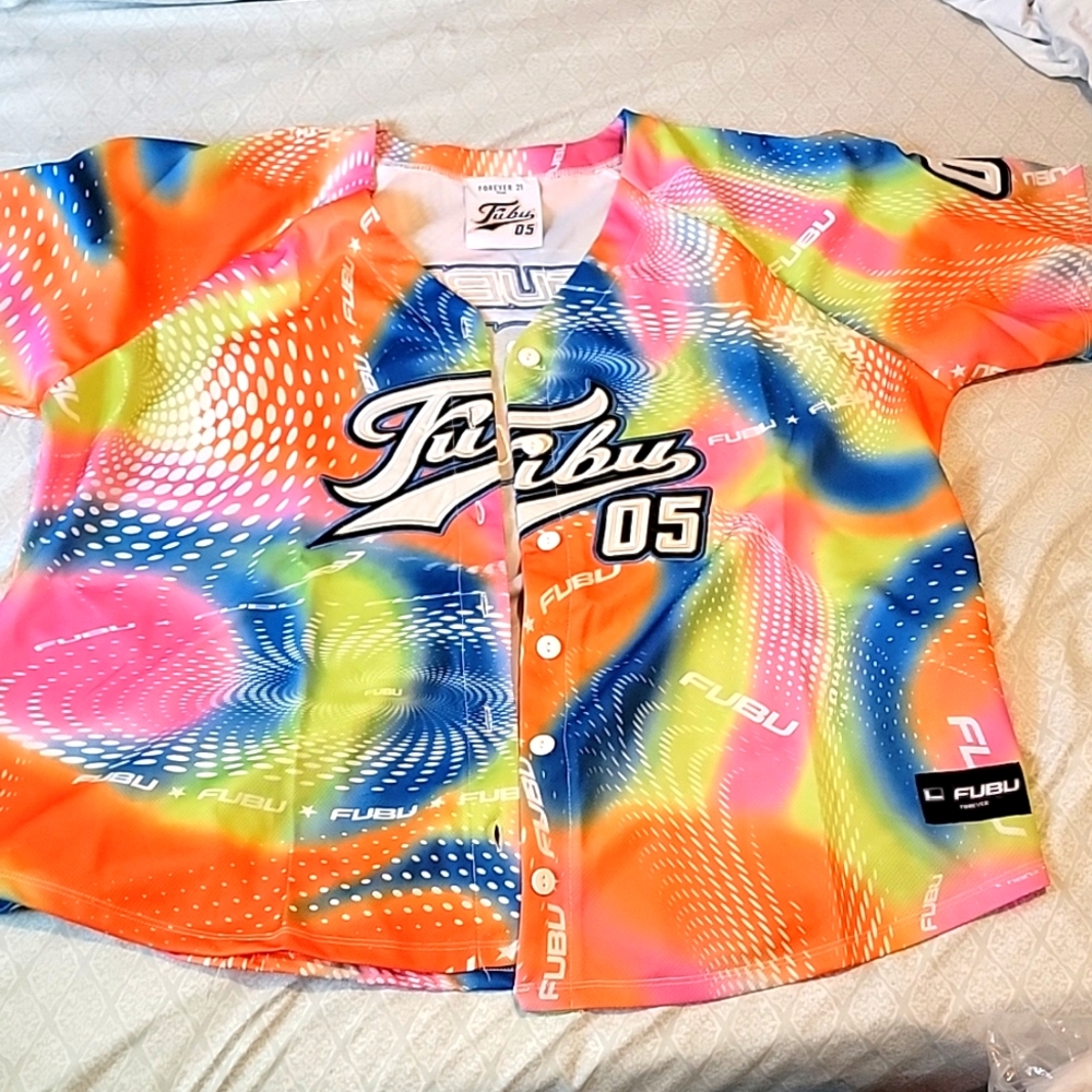 Fubu baseball jersey
